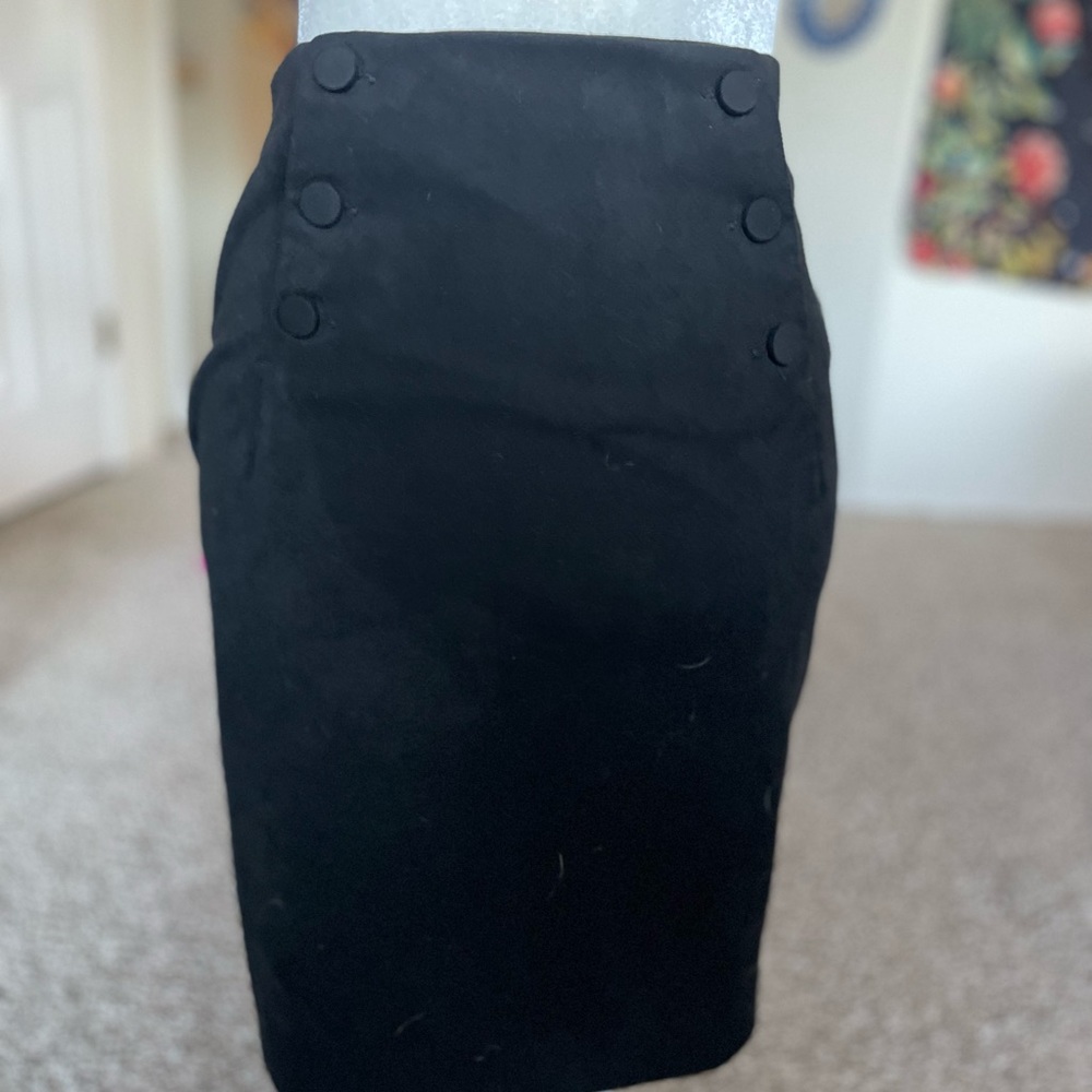 Cute Velvet Pencil Skirt